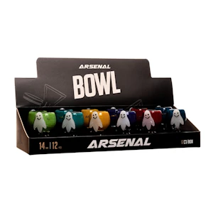 Arsenal - Arsenal 14mm Party Ghost Glass Bowl