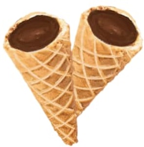 A-Ha! - A-Ha! - Milk Chocolate Live Rosin Waffle Cones 2pk - Edibles