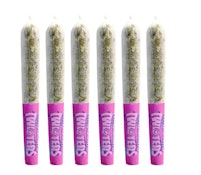 Rizzlers | Twisters-Grape Galaxy Infused Pre Rolls | 6 x 0.5 g