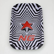 NG White/Black Rolling Tray
