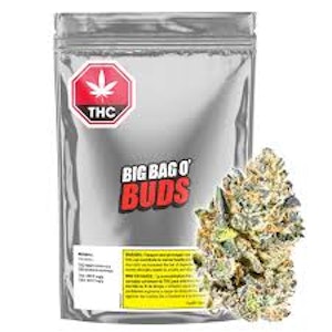 Big Bag of Buds - Ultra Jean-G Sativa 28g Dried Flower