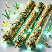 Gondor's Green Gold Infused Joints - 3x0.5g