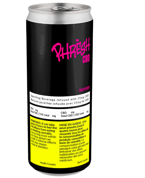 CBD Raspberry Seltzer