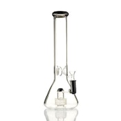 Black Glass Bong w Perc
