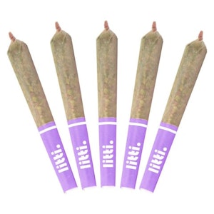 LITTI - Bussn Blackberry  5 x 0.5g Infused Pre-Rolls
