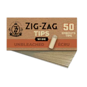 Zig Zag Unbleached WIDE Tips