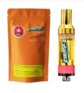 BOXHOT Cruise Control - Cruise Control Daytona Peach THC:CBG 2g Prefilled Vape Cartridge Boxhot