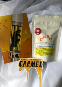 Carmel - Animal Face Pure Live Resin 1g Prefilled Vape Cartridge - Carmel