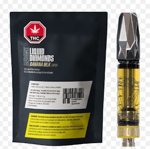 DEBUNK - Banana MLK Liquid Diamond 1g Prefilled Vape Cartridge - Debunk
