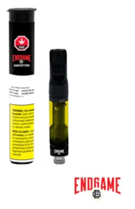 Endgame - Hard Hitters Psycho Citrus Liquid Diamond 1g Prefilled Vape Cartridge Endgame