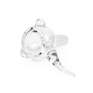 Red Eye Glass - 14MM STANDARD PUSH BOWL CLEAR