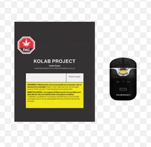 Kolab Project - Golden Papaya Diamonds 1g Disposable Vape Pen Kolab Project