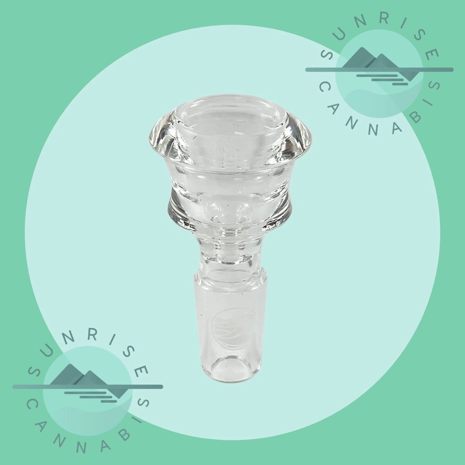 Sunrise Cannabis Headshop - 14MM CLEAR GLASS BOWL - NAMI Main Image