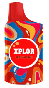XPLOR - RED HAWAIIAN DISPOSABLE VAPE - 1