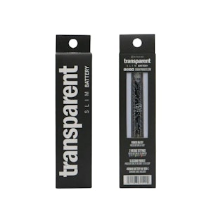 SmokeArs - Stache Transparent 510 Slim Battery