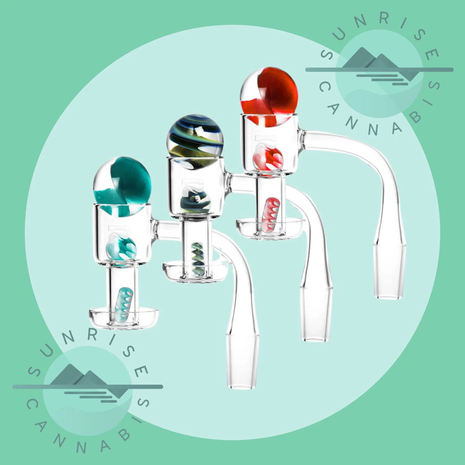 Sunrise Cannabis Headshop - SLURPER SET - PULSAR - 3 PIECE SET Main Image
