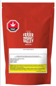 The Original Fraser Valley Weed Co. - Black Sherb 14g Dried Flower - Fraser Valley Weed Co