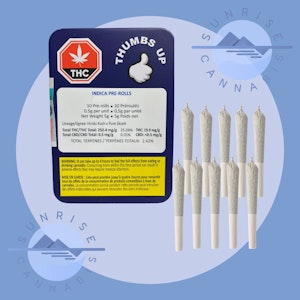 Thumbs Up - INDICA - THUMBS UP - 10X0.5G