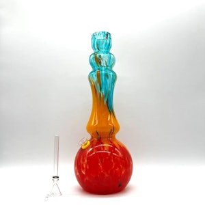 NIBO - 12" Soft Glass Bong - Assorted