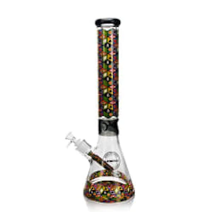 Smoke Arsenal - 17" Royal Deck Glass Bong - 17" Royal Deck Glass Bong