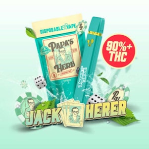 Paps's Herb - Jack Herer 1g Disposable Vape Pen Papa's Herb