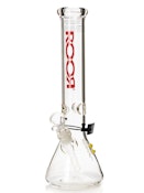 14 ' ROOR BLACK LABEL BEAKER 5MM TUBE WITH ICE PINCH 14MM BOWL STEM
