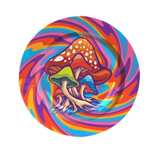 Fantasy Gifts - 5.5" Mushroom Swirl Ashtray