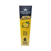 King Palm - Hemp Cones Lil Lemon King Size - 3ct