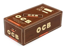OCBBrownRice Unbleached Rolling Paper 1 1/4 Size