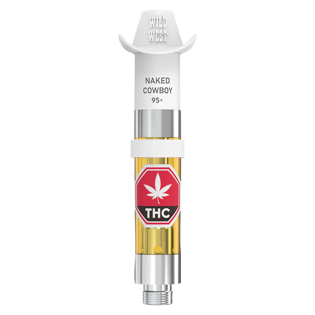 Wild West - 95+ Naked Cowboy Liquid Diamonds 510 0.95g 510 Thread Cartridges Main Image
