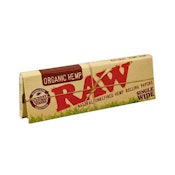 Raw - Organic Single Wide - 100ct