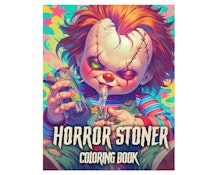 Horror Stoner Coloring Book