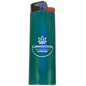 BIC Classic Lighter - Cannabission Green