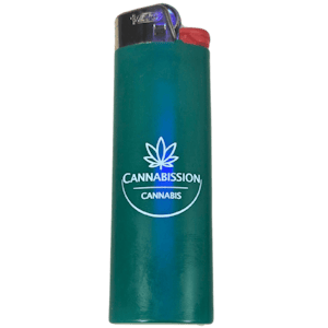 Humble + Fume - BIC Classic Lighter - Cannabission Green