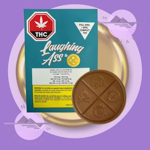 The Hazy Camper - CARAMEL GOLD CHOCOLATE - LAUGHING ASS