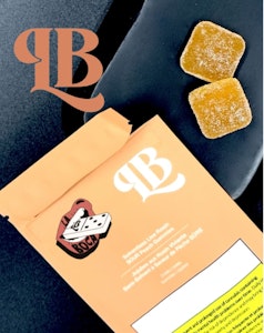 La Boca - Sour Peach Solventless Live Rosin 2pc Soft Chew - La Boca