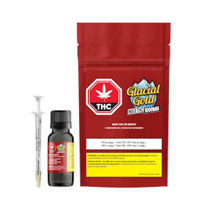 GLACIAL GOLD - THC30 33.3g Oil