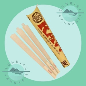 Raw - KING SIZE CLASSIC - RAW - 3PACK CONE