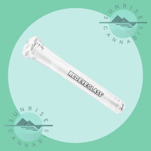 Sunrise Cannabis Headshop - 14MM 110MM DOWNSTEM - RED EYE