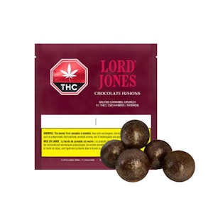 LORD JONES - Lord Jones Chocolate Fusions Salted Caramel Crunch 1:1 THC|CBD (Hybrid)