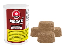 BIGGIES by EVEN - Cherry Cola Live Resin THC 4 x 2.5mg Soft Chews