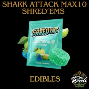 SHRED - Shark Attack Max10 Party Pack - 10 x 10mg