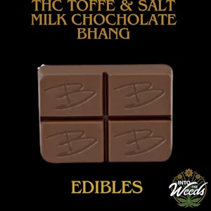Bhang - THC Toffee & Salt Milk Chocolate - 1 x 10mg