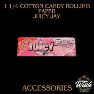 Juicy Jay  - 1 1/4 Rolling Paper - Cotton Candy