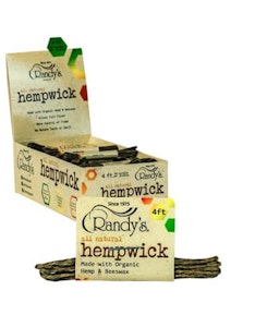 Yolo Cannabis - Managment Corp - Randy's 4 ft All Natural Hemp Wick