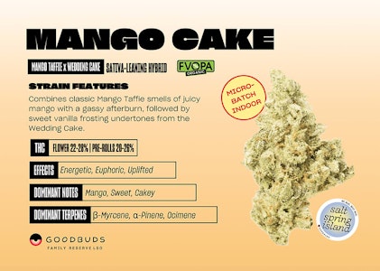 Good Buds - Good Buds Mango Cake - 7 x 0.5g