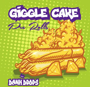 Dank Drops - Giggle Cake 5 x 0.5g Pre-Rolls