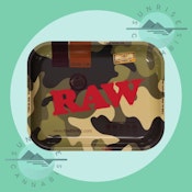 CAMO ROLLING TRAY - RAW - LARGE
