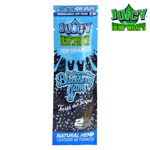 Humble & Fume (BOB) - Juicy Jay's - Hemp Wraps - Blackberry Jam