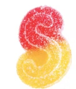 SOURZ by Spinach - Fully Blasted Strawberry Mango Gummy 1 Pack Soft Chews